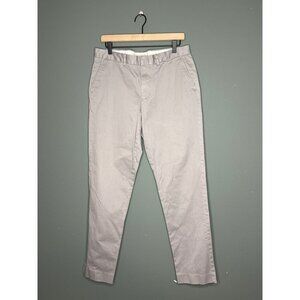 J Crew Bowery Stretch 33 x 32 Men's Chino